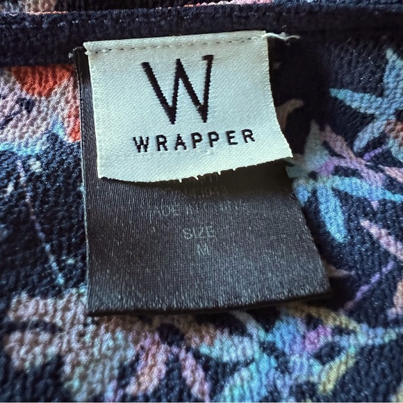 Wrapper Jumpsuit Floral Wide Leg Size M - Picture 5 of 8